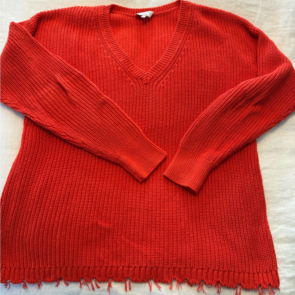 J. Society Women's V-Neck Sweater